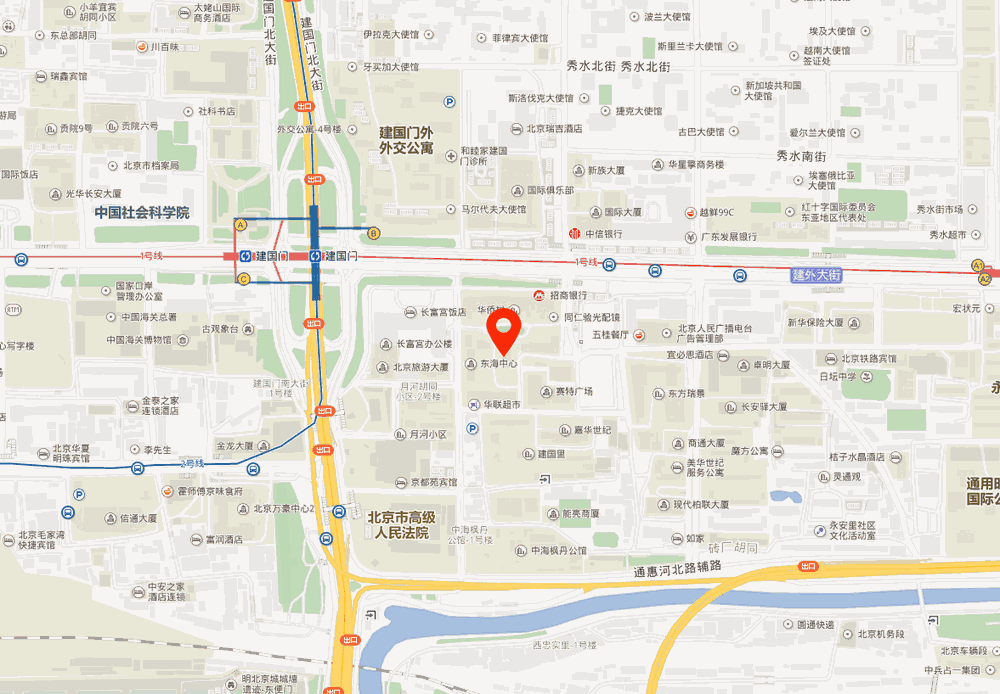 京泰大厦位置地图